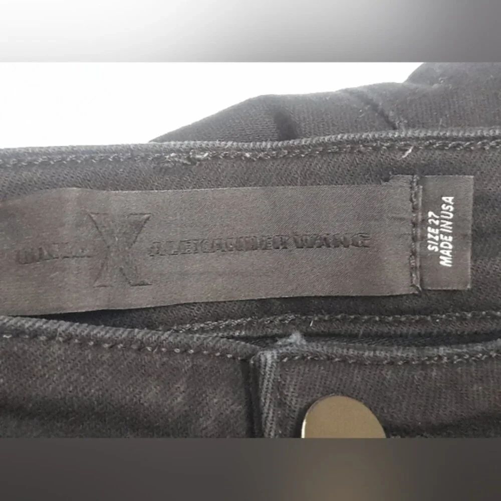 Alexander Wang - Skinny Black Jeans - US 27 - Picture 6 of 9